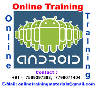 Android  Online Training in india