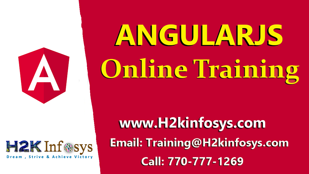 AngularJS Online Training Course in USA AngularJS Online Training Course in USA