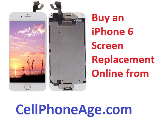 Buying an iPhone 6 screen replacement online