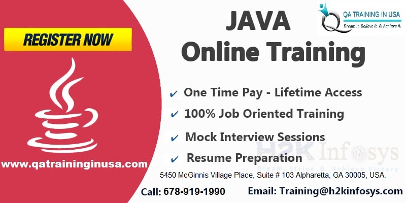 Java Online Training in USA With Job Support