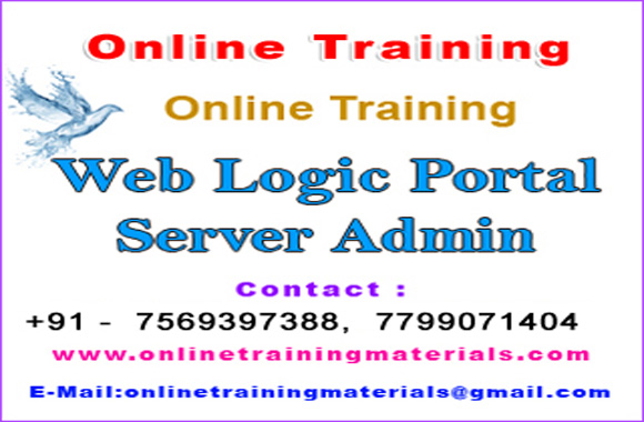 Weblogic Portal Server Admin Online Training