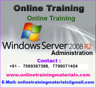 Windows Server 2008 Admin Online Training in india