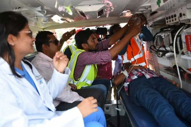 Air Ambulances on Air soon in Hyderabad to Cut Travel Time in Emergencies Air Ambulances on Air soon in Hyderabad to Cut Travel Time in Emergencies
