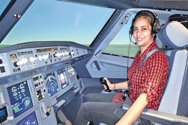 Indian Tribal Girl Acquires United States Commercial Pilot License Indian Tribal Girl Acquires United States Commercial Pilot License