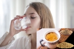Ajwain Jeera Drink benefits, Ajwain Jeera Drink breaking, ajwain jeera drink to prevent bloating during periods, Us wings