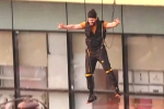 Agent in Vijayawada, Agent promotions, akhil s daredevil stunts for agent, Akhil akkineni