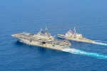 South China Sea, covid-19, aggressive expansionism by china worries india and us, Us warship