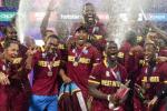 Marlon Samuel, Darren Sammy, nothing quite like that finish to a game 6 6 6 6 congrats wi says warne, World t20 2016
