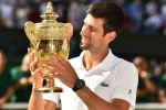 Novak Djokovic wins Wimbledon, Novak Djokovic wins Wimbledon, novak djokovic beats roger federer to win fifth wimbledon title in longest ever final, Andy murray