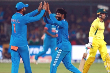Second ODI: India beat Australia by 99 runs Second ODI: India beat Australia by 99 runs