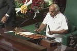 Karnataka Floor Test, K.R. Ramesh Kumar, karnataka floor test update congress leader k r ramesh kumar elected as speaker, Kumaraswamy