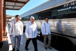 Mexico new train line, Gulf coast to the Pacific Ocean, mexico launches historic train line, Lopez