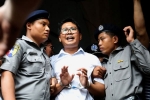 Kyaw Soe Oo, Rohingya, myanmar jails reuters reporters for seven years, Reuters reporters