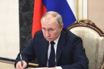 Vladimir Putin breaking news, Vladimir Putin breaking news, putin s remark of global catastrophe creates tremors, Catastrophe
