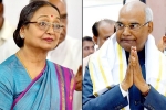 Ramnath Kovind, BJP Congress, india getting ready to welcome new president, Meira kumar