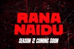 Rana Naidu season 2 news, Rana Naidu season 2, rana naidu season 2 on cards, Venkatesh daggubati