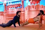 Baba Ramdev, Ranveer Singh news, baba ramdev and ranveer singh hot yoga dance, Hot yoga