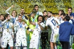 Kashima, UEFA, real madrid clinches its 3rd title this year, Champions league