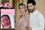 Shahid Kapoor baby girl, Shahid Kapoor family, shahid and mira blessed with a baby girl, Mira rajput