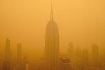 New York, New York smog, smog choking new york, Smog choking