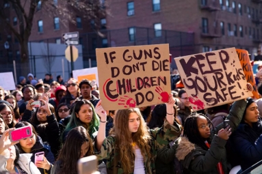 South L.A. Residents Rally for New Gun Laws, End of Violence South L.A. Residents Rally for New Gun Laws, End of Violence