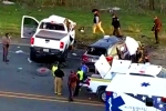 Texas Road accident latest, Texas Road accident breaking news, texas road accident six telugu people dead, Apu