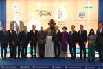 modi in seoul, modi on gandhi, thoughts and ideals of gandhi have power to overcome menace of terrorism climate change pm modi, Carbon footprint