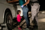John Moore with getty images, John Moore with getty images, viral picture crying girl on the border wins 2019 world press photo of the year, Journalism