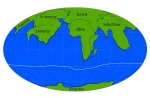 Future earth continents updates, Earth continents, continents may club together at the equator in future, Earth continents