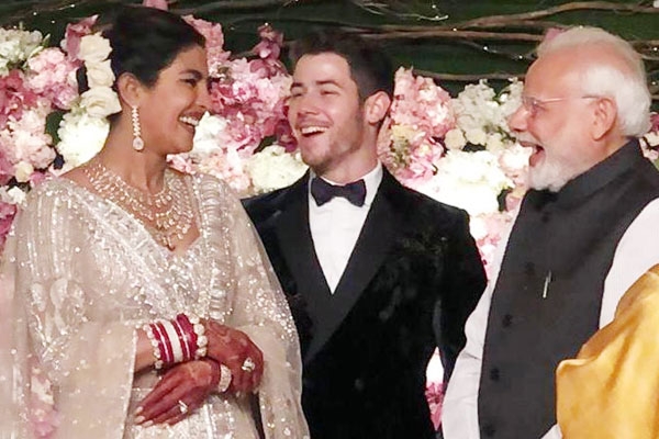 PM Modi Attends Priyanka Chopra, Nick Jonas Reception in Delhi