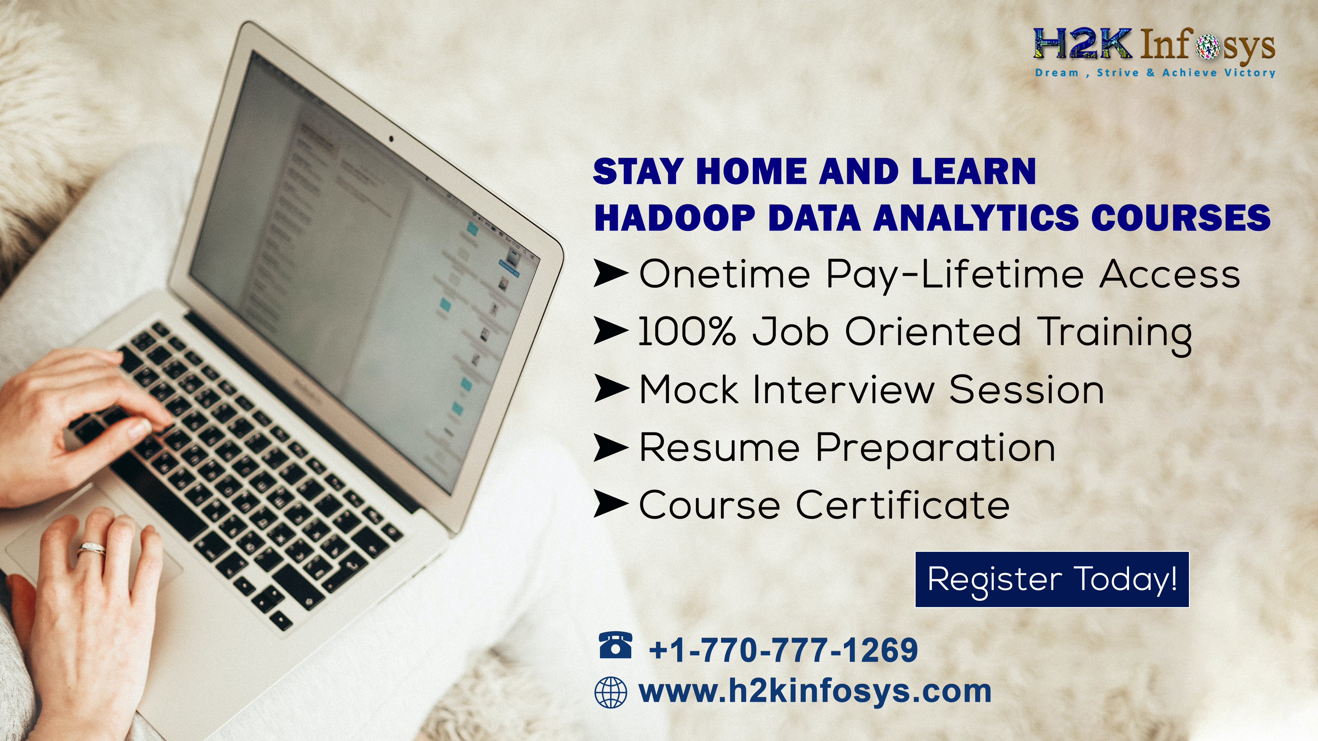 Stay Home and Learn Hadoop Online Training