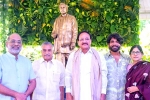 Akkineni family, ANR 100th Birthday updates, anr statue inaugurated, Purna