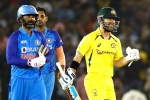 India Vs Australia scoreboard, India Vs Australia first T20, australia beats india by 4 wickets in the first t20, Rajiv gandhi
