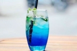 high- tea, beverages, blue curacao mocktail recipe, Syrum