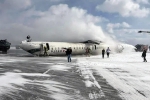Delta aircraft Toronto Airport videos, Delta aircraft Toronto Airport videos, delta aircraft flips upside down on landing at toronto airport, Runway