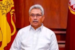 Gotabhaya Rajapakse fled, Gotabhaya Rajapakse breaking news, gotabhaya rajapakse resigns after landing in singapore, Sri lanka crisis