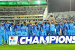 India Vs Australia latest updates, India Vs Australia T20 series, india bags the t20 series against australia with hyderabad win, Rajiv gandhi