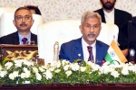 S Jaishankar latest, S Jaishankar on Pakistan, jaishankar takes a dig at china and pakistan at sco meeting, Shehbaz sharif