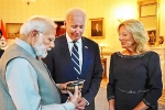 Narendra Modi gift to Biden family, Narendra Modi, modi s 20 000 diamond becomes most expensive gift to biden family, Volodymyr zelensky