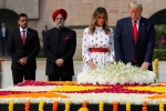 Raj Ghat, India visit, highlights on day 2 of the us president trump visit to india, South delhi